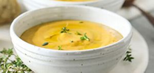 A delicious, healthy, creamy-looking recipe for soup from Yummly.