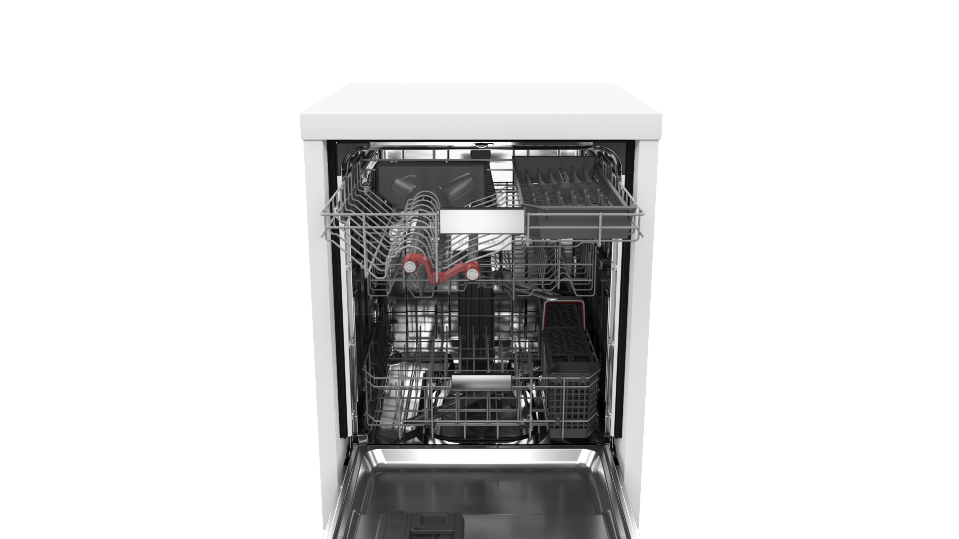 Kitchenaid dishwasher 3rd deals rack