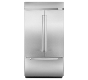 A KitchenAid Refrigerator.
