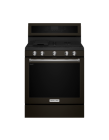 Stainless steel KitchenAid® range.