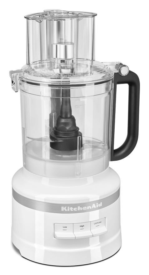 A White 13 Cup Food Processor.
