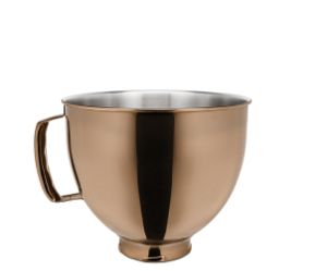 
                               Red stand mixer using fresh prep attachment to cut zucchini into sheets.
                           