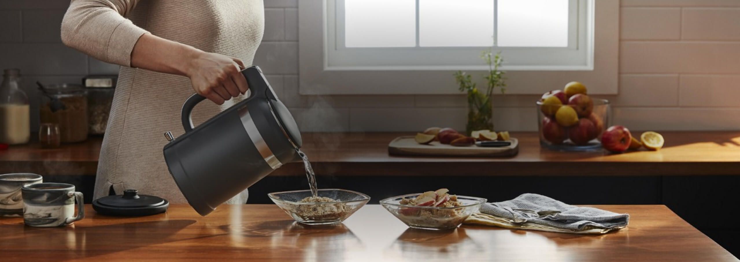 KitchenAid® electric and hot water Kettles help you prepare your favorites.