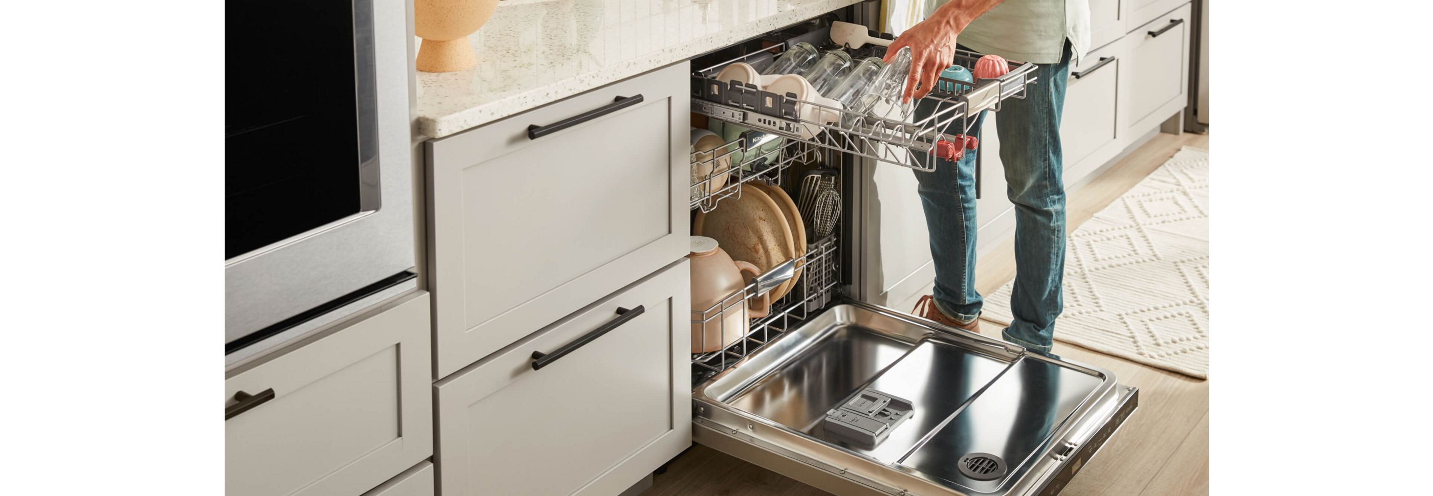 New KitchenAid Dishwashers to Provide More Room, Flexibility
