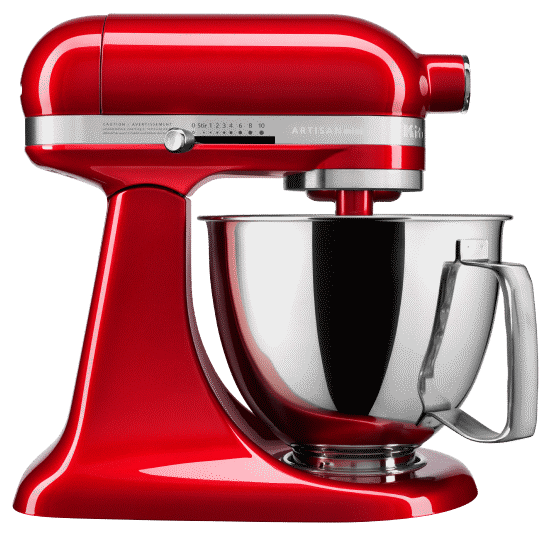 Empire red artisan® mini tilt-head Stand Mixer.