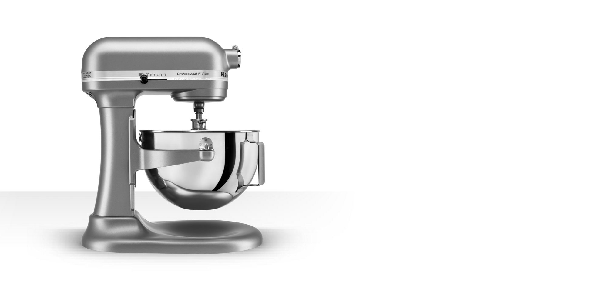KitchenAid® Professional 5™ Plus Series bowl-lift stand mixer.