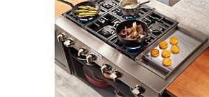 kitchenaid flat top stove