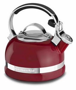 A stovetop tea kettle helps you boil water for drinks, soups and more.