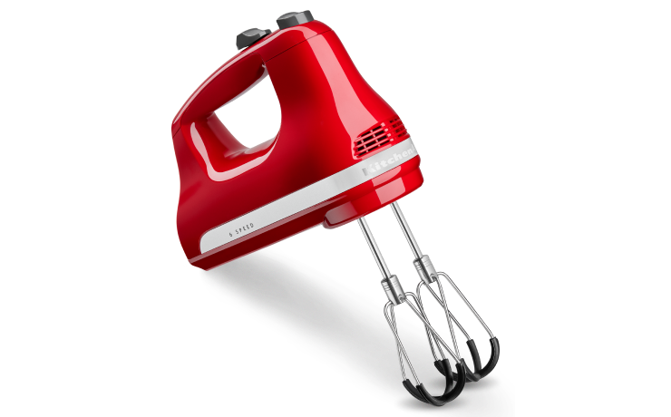 KitchenAid® hand mixer.