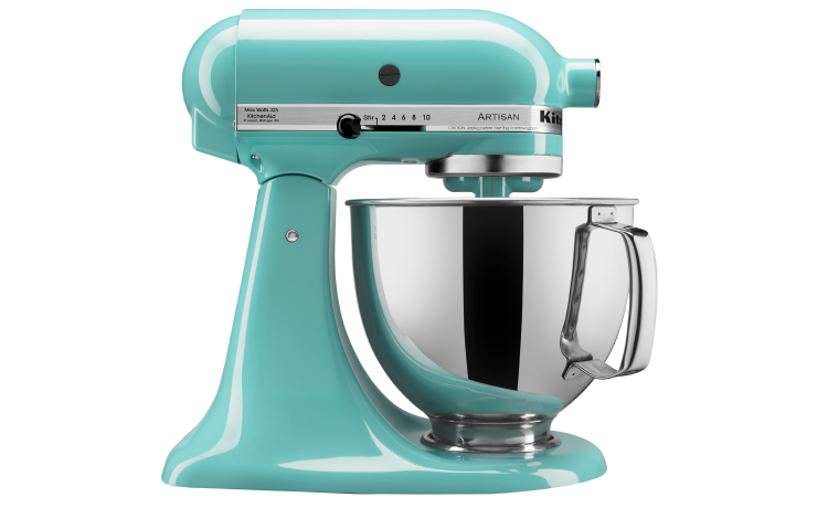 KitchenAid® stand mixer.