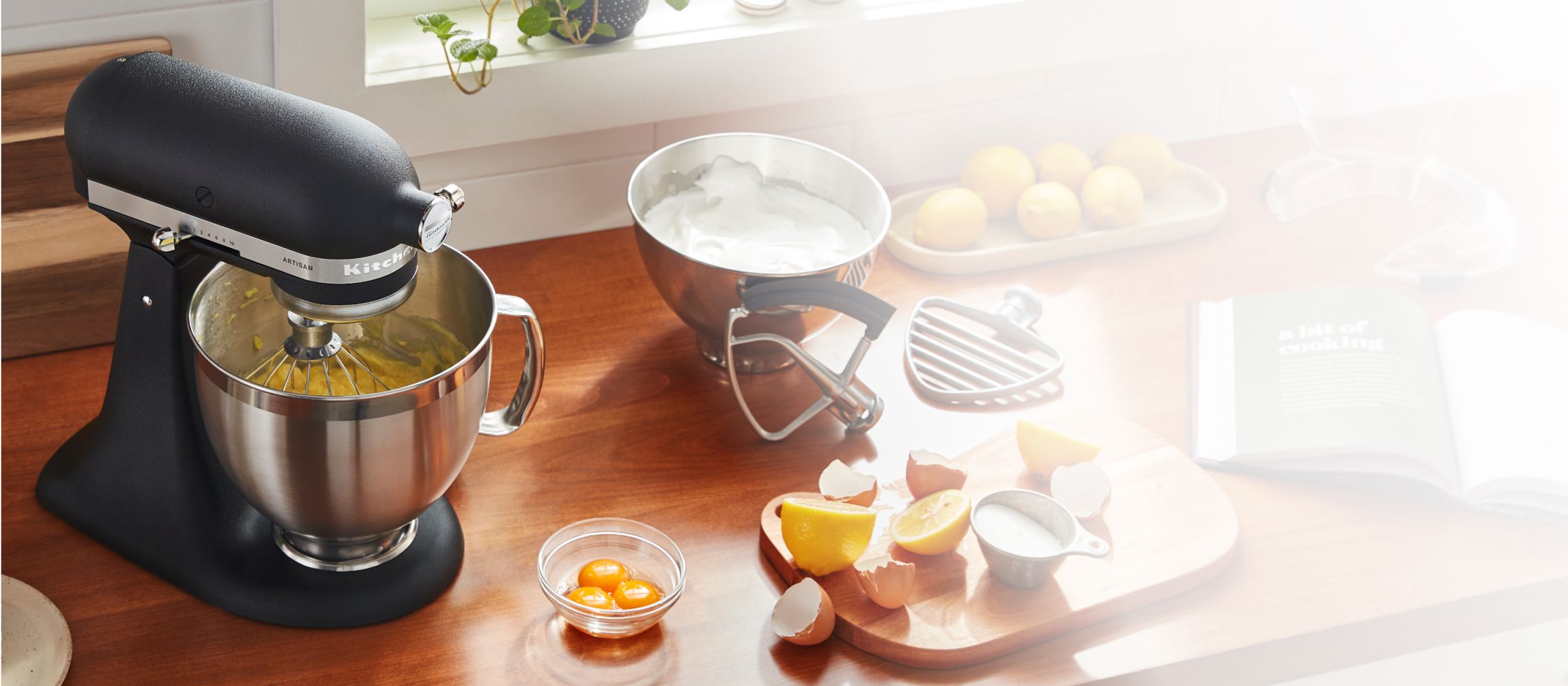KitchenAid® Artisan® Series Stand Mixer + Premium Accessories with All-New Pastry Beater.