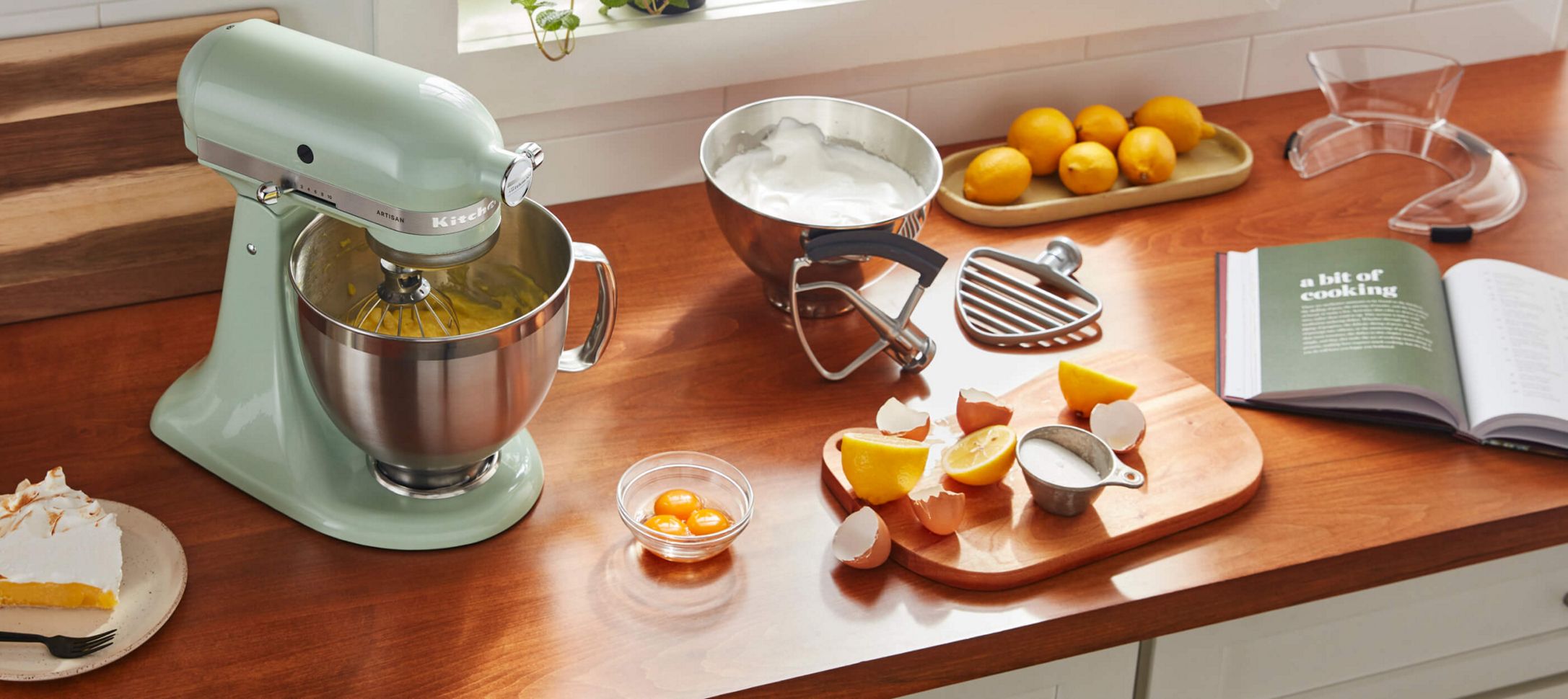 An Artisan® Series Tilt-Head Stand Mixer.