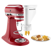A KitchenAid® Stand Mixer with Attachment.