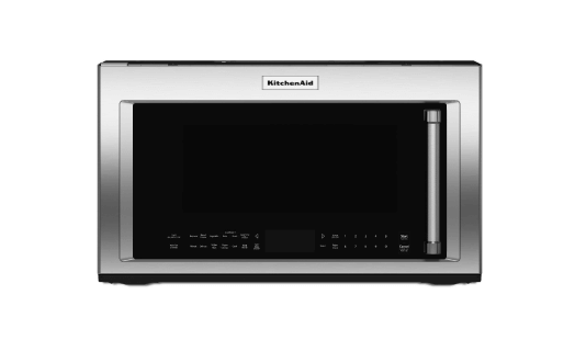 A 1000-Watt Microwave Hood Combination with Convection Cooking.