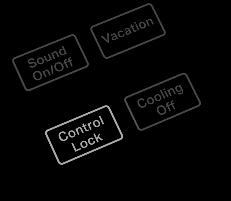 Lock button on Internal Touchscreen Controls