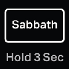 Sabbath button