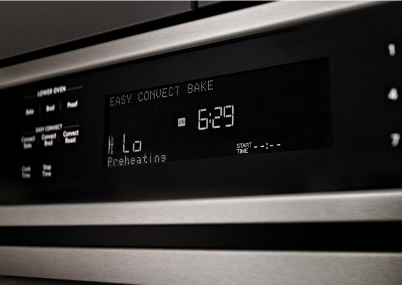 The display panel of a KitchenAid® Wall Oven.