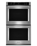 A KitchenAid® Double Wall Oven.