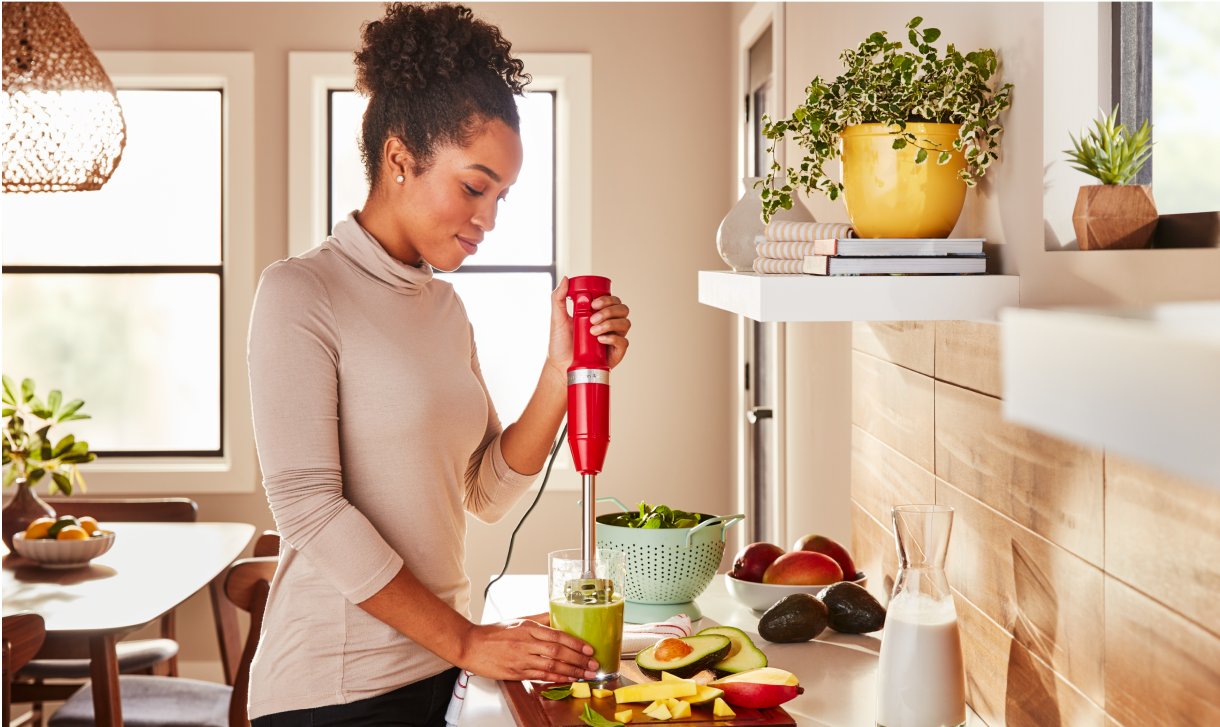 KitchenAid® countertop appliance.
