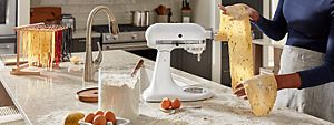 kitchenaid mixer with 10 attachments