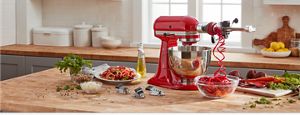 kitchenaid mixer with 10 attachments