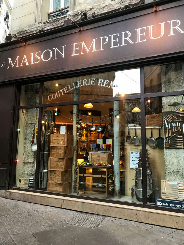 The exterior of Maison Empereur.