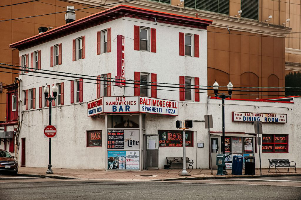 Tony's Baltimore Grill in Atlantic City.