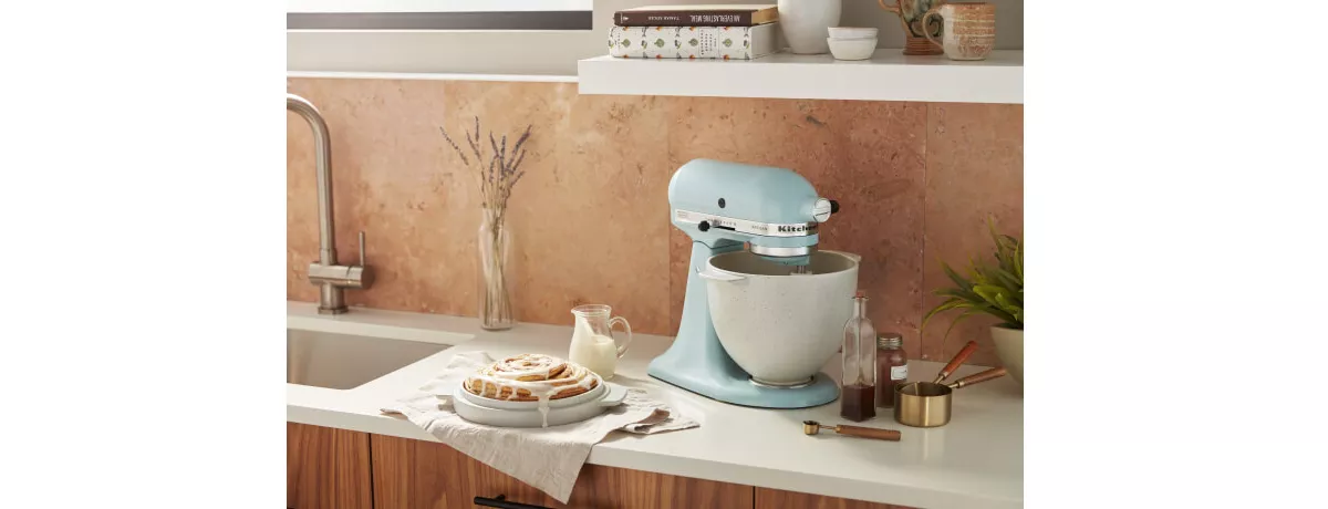  KitchenAid KSM2CB5PGC 5 Quart Stand Mixer Bowl, Gold Conifer  Ceramic: Home & Kitchen