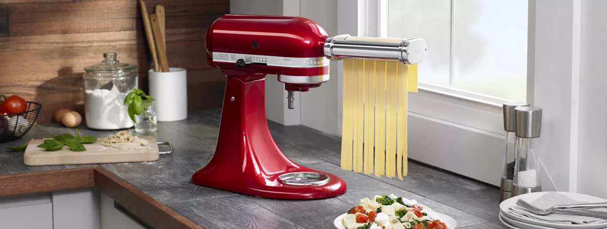 KitchenAid Pasta Roller & Cutter Set - Red