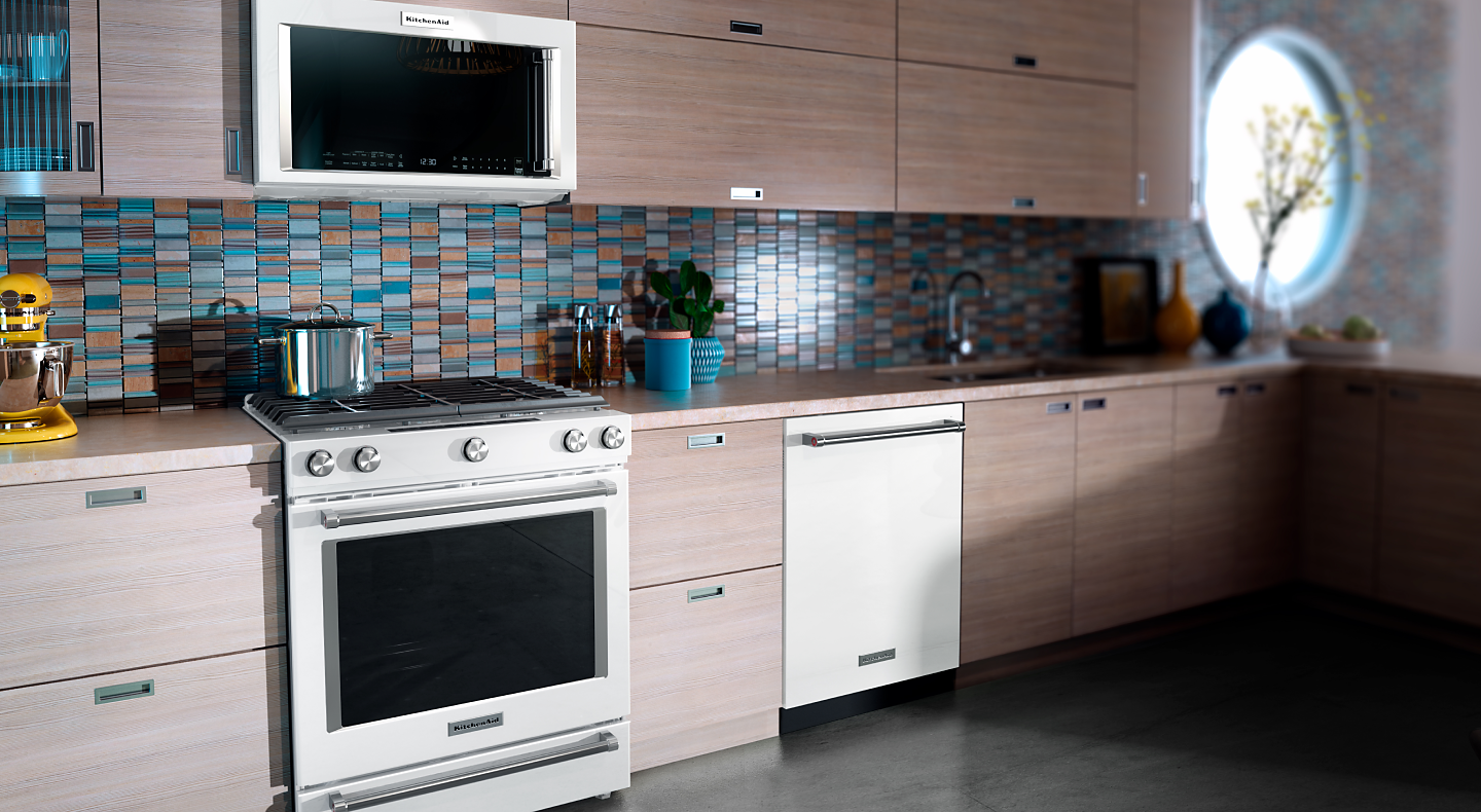 How to Pick Kitchen Appliances - Custom Appliances for an All-White Kitchen