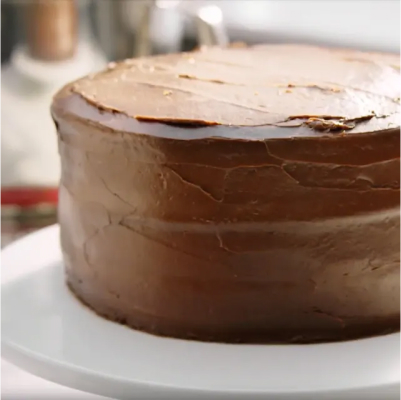 A chocolate layer cake.