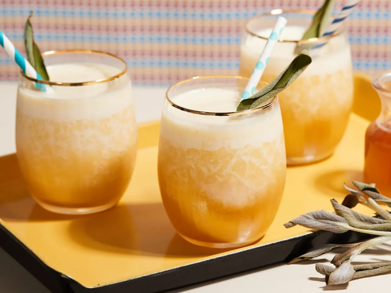Sage Honey Pineapple Blended Cocktail