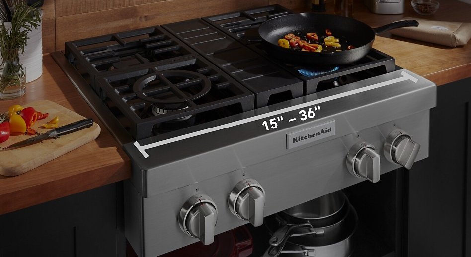 Cooktop Sizes & Dimensions Guide