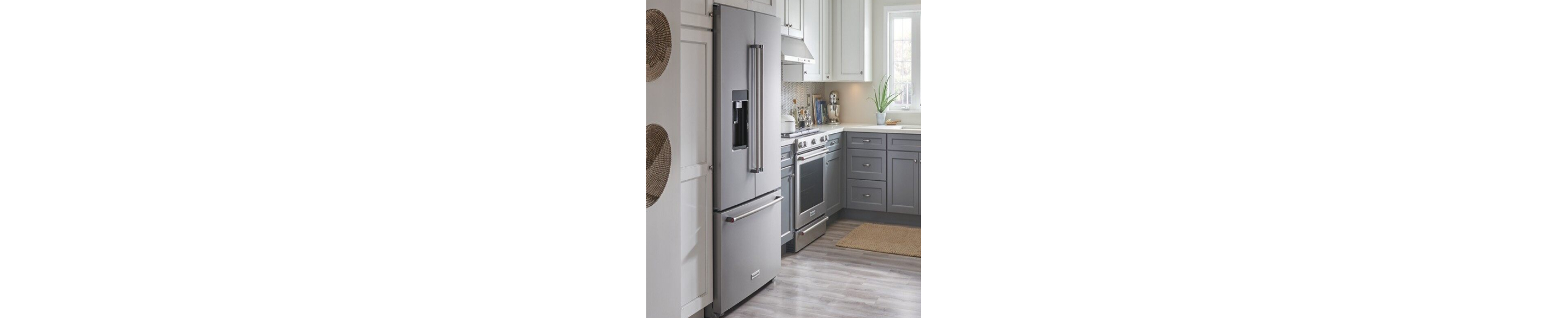 Counter Depth Vs Standard Refrigerators Kitchenaid