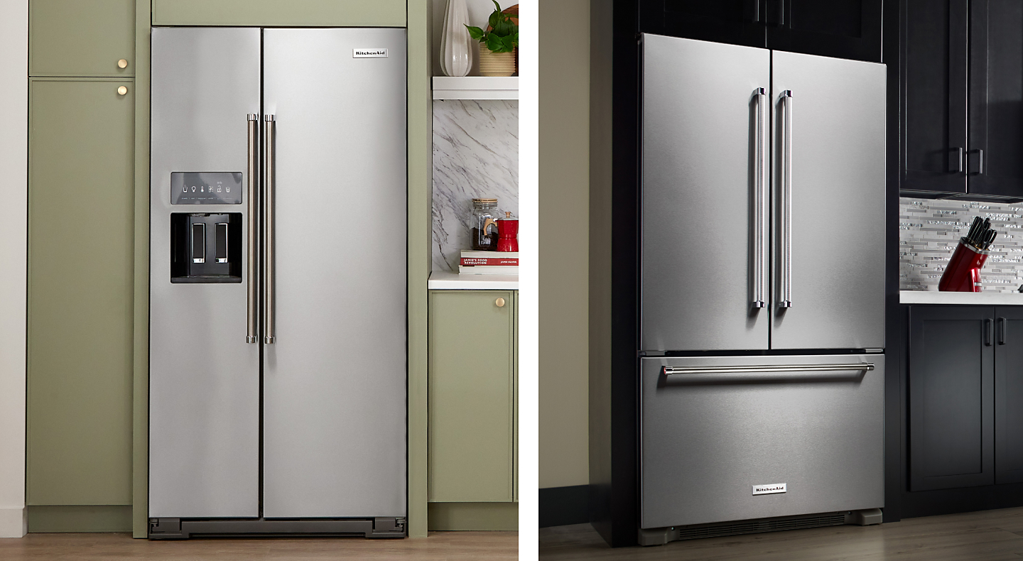 Counter-Depth vs. Standard-Depth Refrigerators | KitchenAid