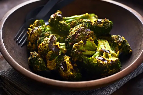 Grilled broccoli from Yummly recipe