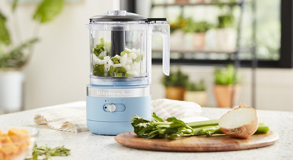 KitchenAid® Food Chopper with onions and celery