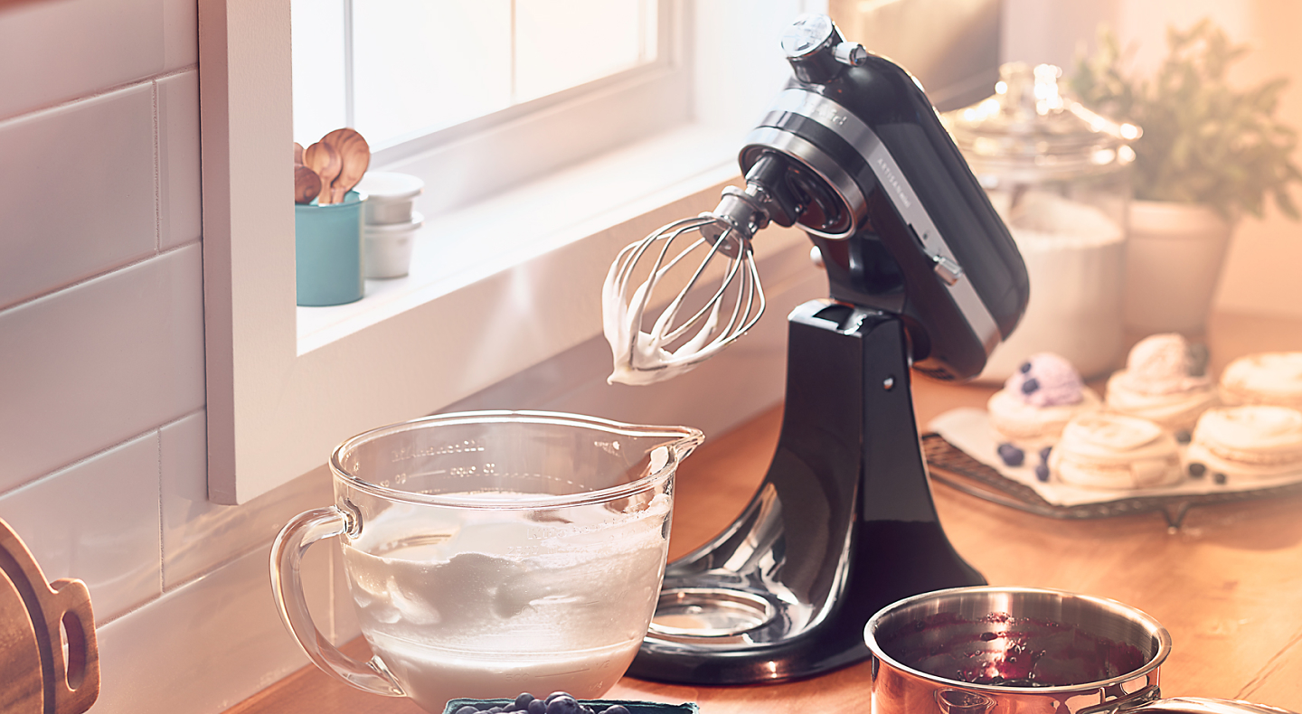 KitchenAid® stand mixer with wire whip