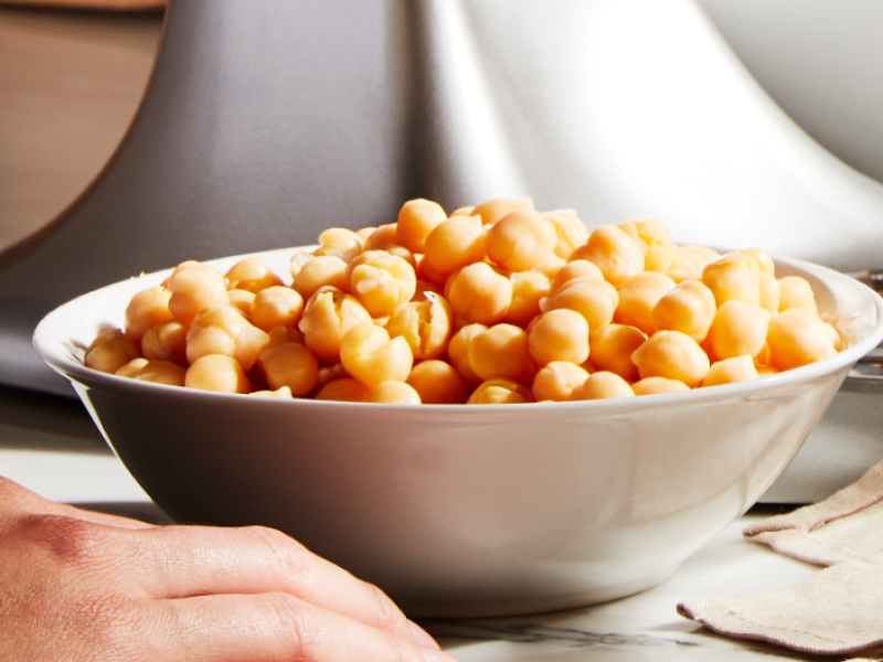 Chickpeas in a bowl