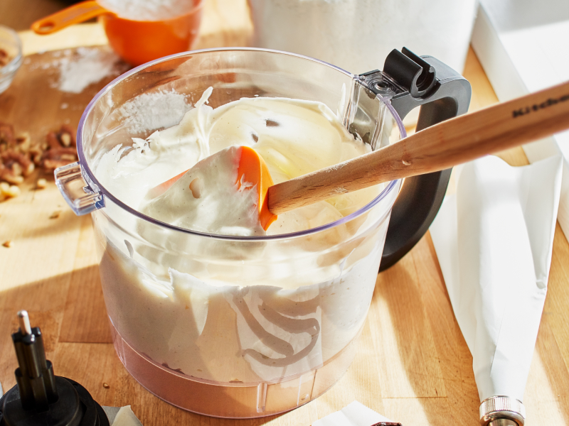 Greek yogurt in a KitchenAid® blender
