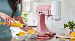How to Make Shave Ice with KitchenAid Shave Ice Attachment KitchenAid