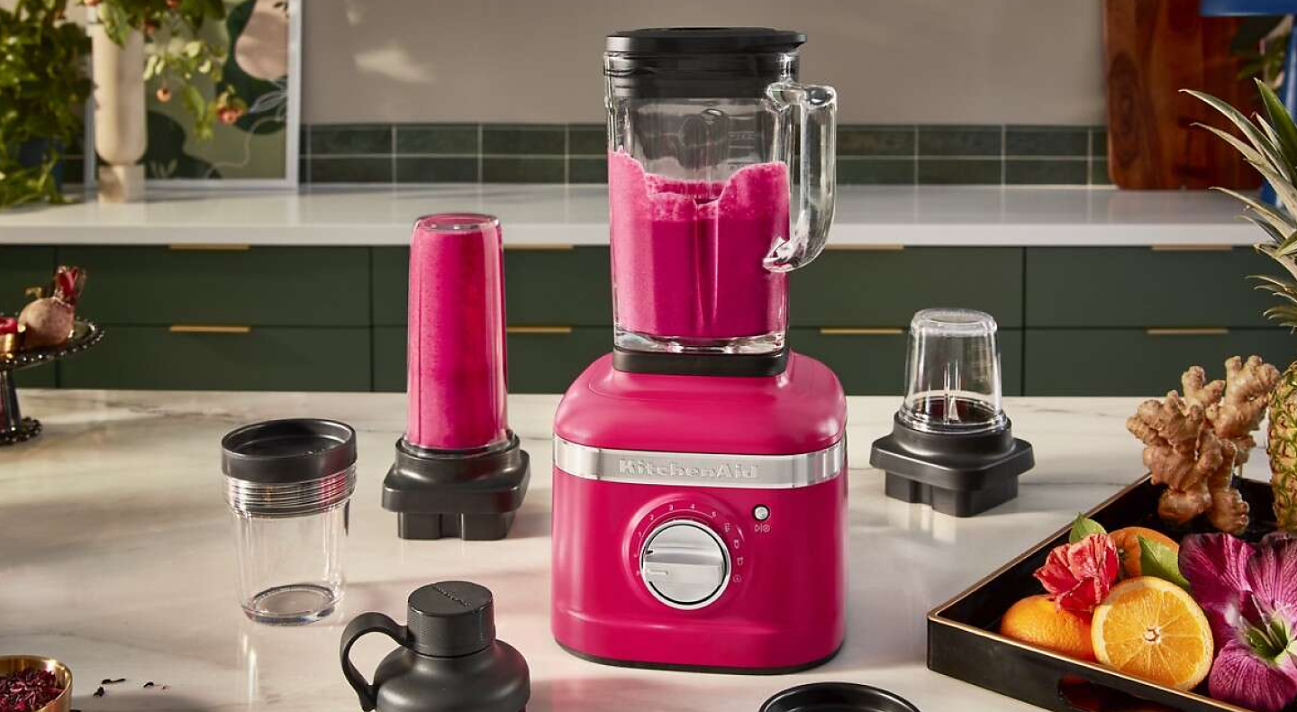 | with Smoothie Thick Blender to a Bowl Make KitchenAid How a