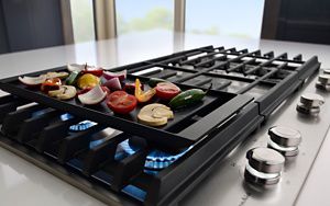 Kitchenaid flat best sale top grill