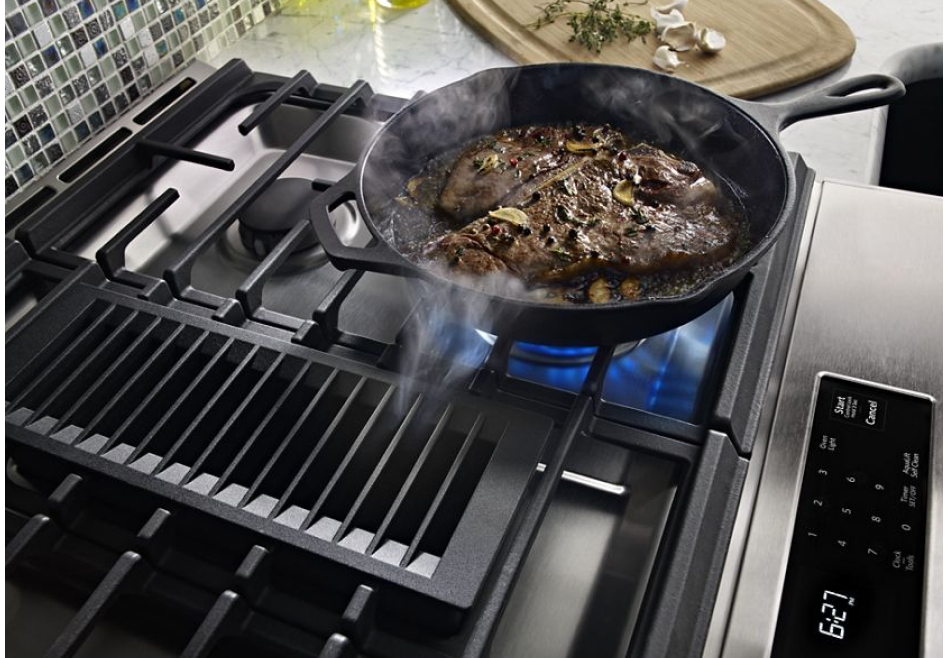Learn about pop-up downdraft vents with KitchenAid.