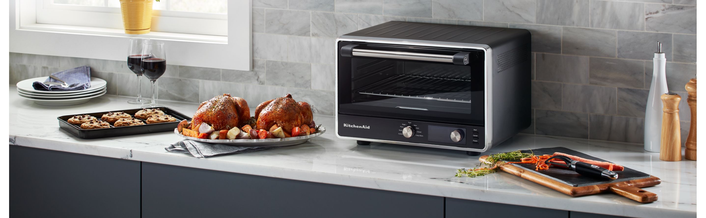 Valkuilen Toestemming Perceptie Toaster Oven vs. Countertop Oven: What's the Difference? | KitchenAid