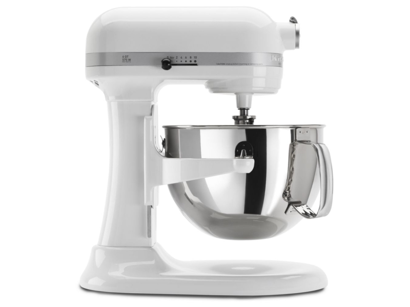 White KitchenAid® Bowl-Lift Stand Mixer