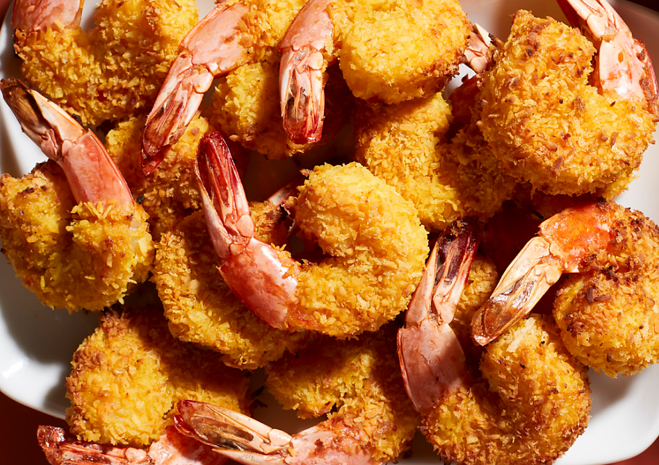 Crispy fried shrimp