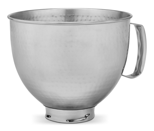 A KitchenAid® stainless steel mixer bowl