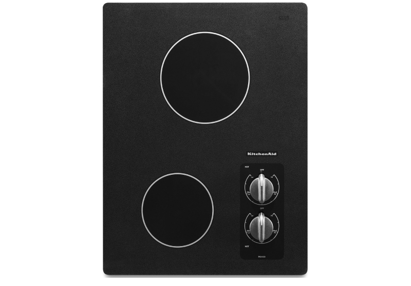 A 15" electric cooktop