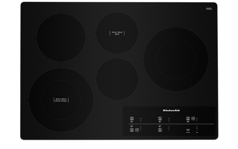 A 30" electric cooktop